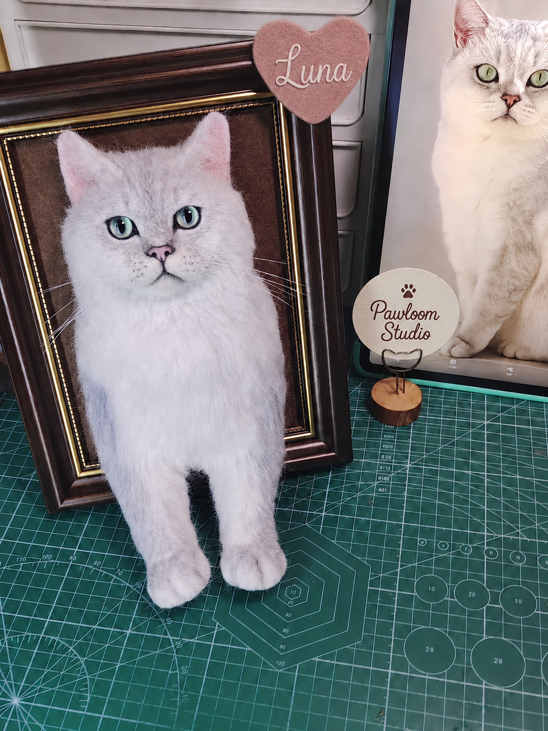Luna’s Portrait — A Little Piece of Her, Woven Back Into Her
