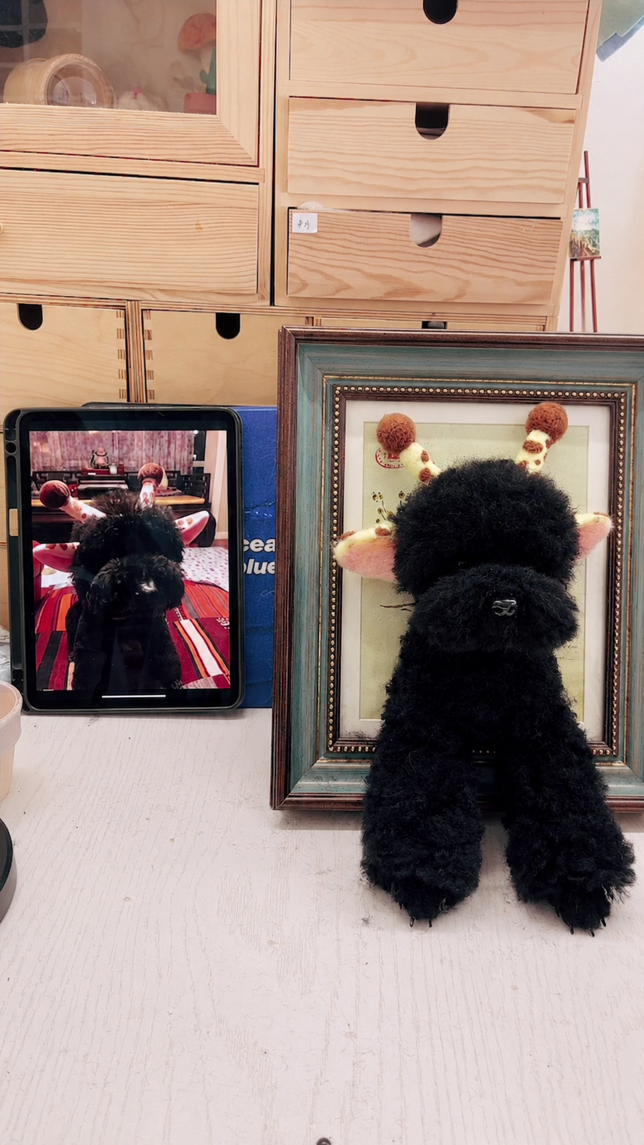 Holding On to One More Moment: Crafting Oliver’s Wool Portrait