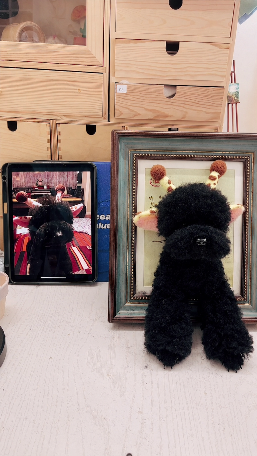 Holding On to One More Moment: Crafting Oliver’s Wool Portrait