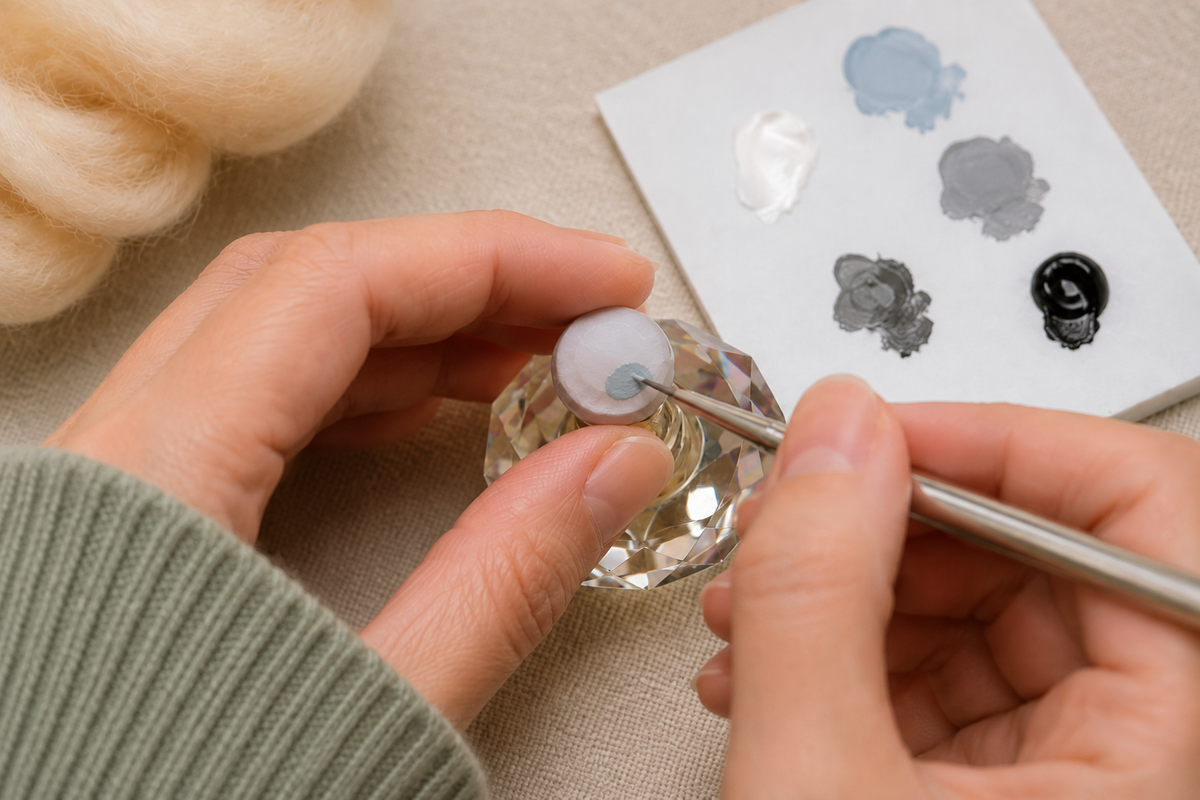 Customized Eyes: Hand-Painted Details