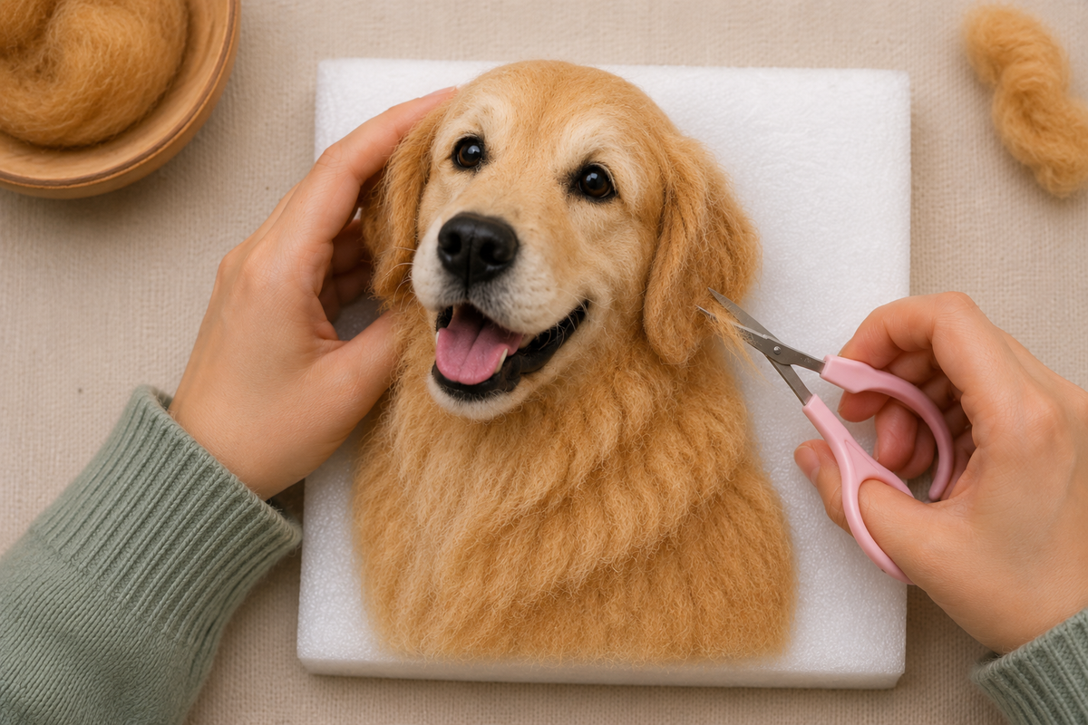 Realistic Fur: Mixed and Planted by Hand