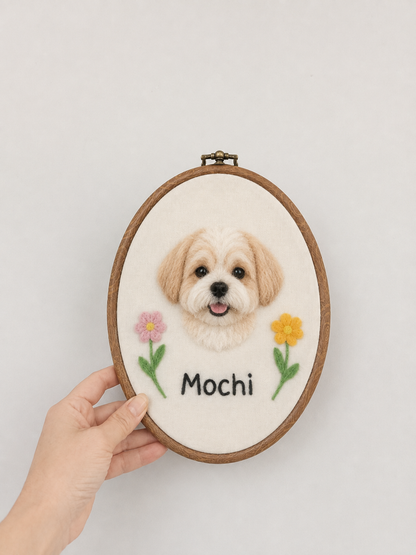 Felted Pet Hoop